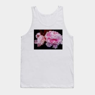 Pink Peonies Tank Top